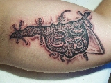 tribal, symboly, písmo, znamení