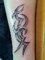 tribal, symboly, písmo, znamení